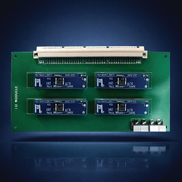 Multilayer PCB with surface mount components